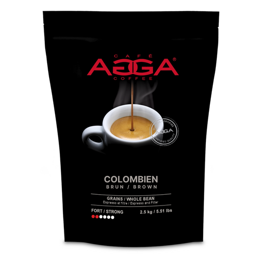 Colombien Excelso 2500 g - Grains Bruns