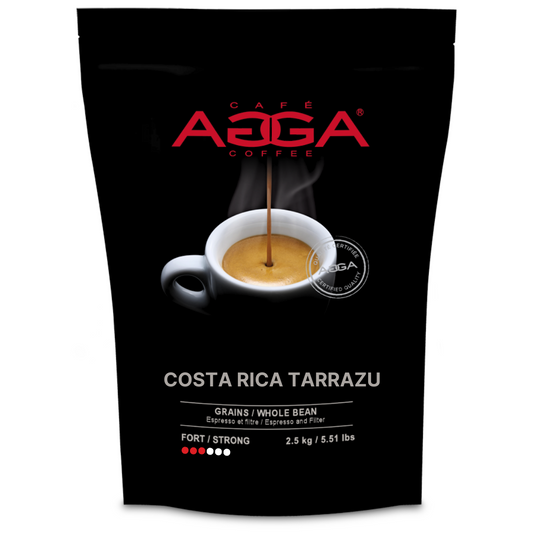 Costa Rica Tarrazu 2500 g - Grains Bruns