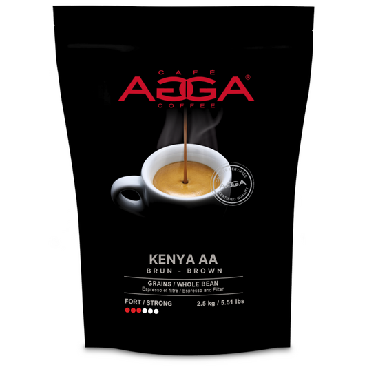 Kenya AA 2500 g - Grains - Torréfaction Moyenne