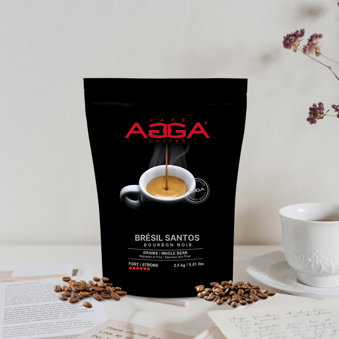 Brésil Bourbon 2500 g - Grains Noirs